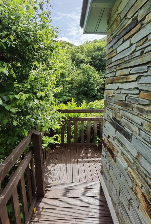 Kallowen Cottage At Crackington Haven, Near Bude And Boscastle, Cornwall Bagian luar foto